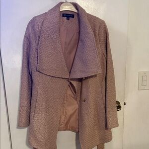 INC International Concepts Pink Textured Women's Cape